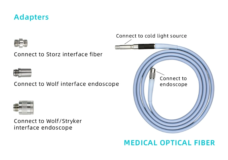 Factory Direct 100W Medical LED Cold Endoscope Laparoscopy Light Source