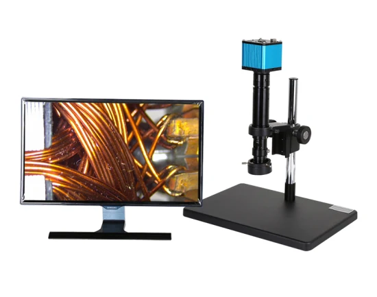 Microscopes numériques vidéo pour composants électroniques, caméra numérique haute mise au point automatique, Microscope USB Lx