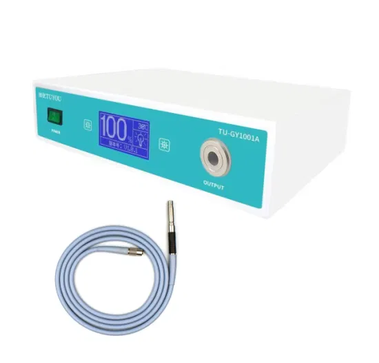 Source de lumière de laparoscopie d'endoscope froid LED médical direct d'usine 100W